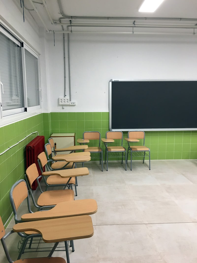 Fin a las obras de rehabilitación en el CEIP Pou de la Muntanya