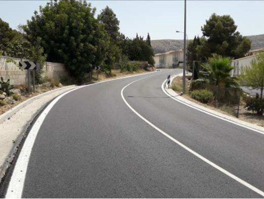 REFUERZO DE FIRME DE LA CARRETERA CV-395, CHULILLA