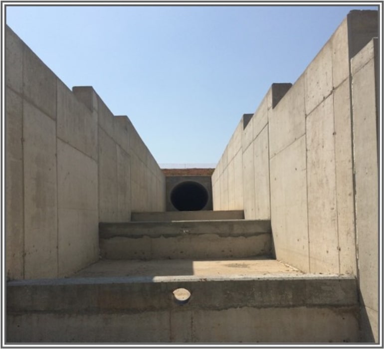 OBRAS DE CONSTRUCCIÓN DEL ALIVIADERO DEL COLECTOR CENTRAL EN XÀTIVA