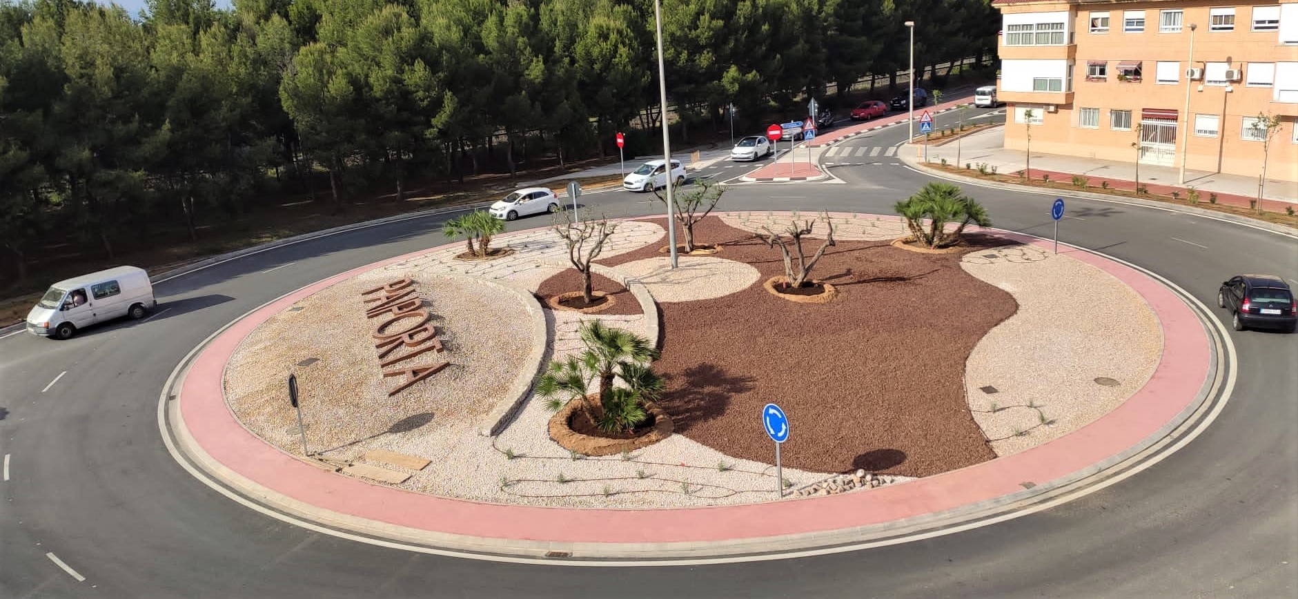 GLORIETA EN CARRTERA CV-406 EN PAIPORTA