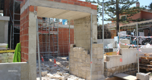 Obras casa Santa Bárbara