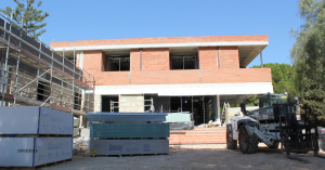 Obras casa Santa Bárbara