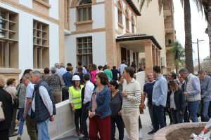 Carmen Alemany Bay homenaje en la biblioteca municipal