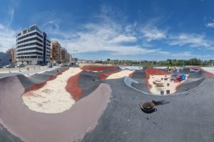 Estado actual parque Pump Track Oliva