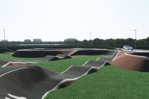 Parque municipal Pump Track en Oliva
