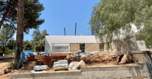 Obras en Santa Bárbara