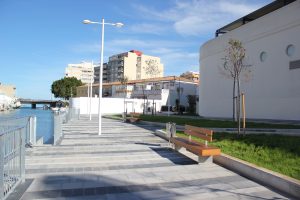 Paseo junto al río Sant Nicolau (Gandía)