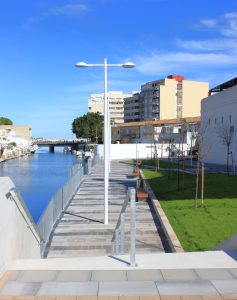 Paseo junto al río Sant Nicolau (Gandía)