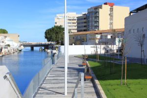 Paseo junto al río Sant Nicolau (Gandía)